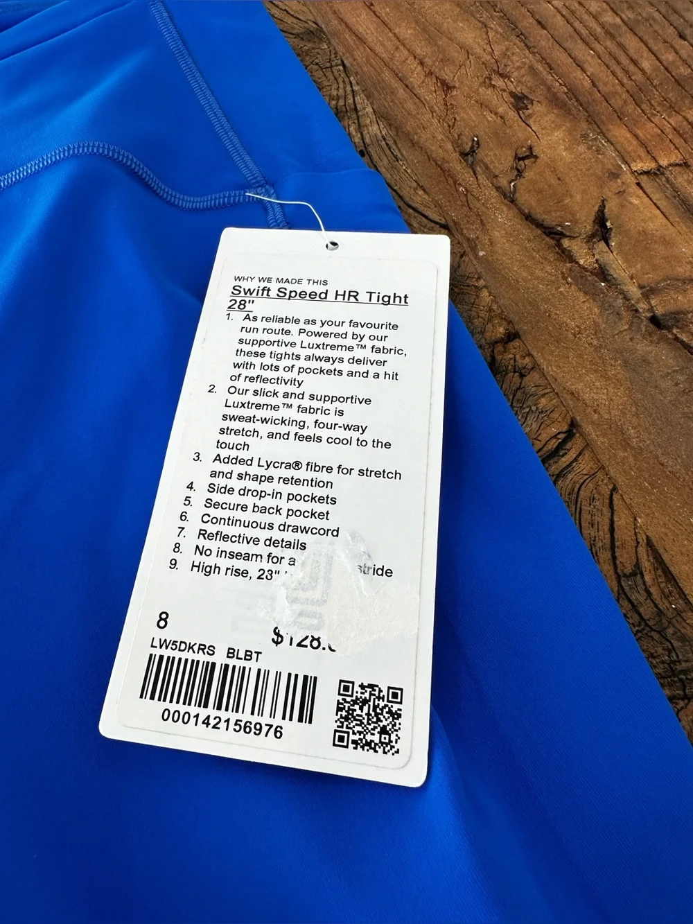 lululemon athletica Royal Blue Leggings